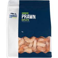 Thomas Cappo Cooked Prawn Cutlet (Tail On) 1kg