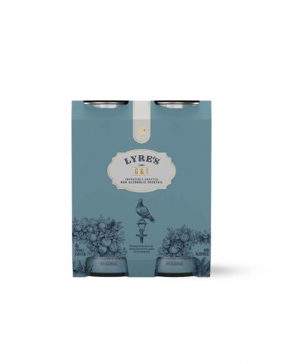 Lyre's Non Alcoholic Gin & Tonic 4 x 250ml