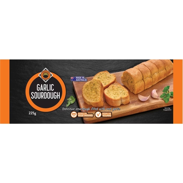 Creative Foods Sourdough Garlic 225g