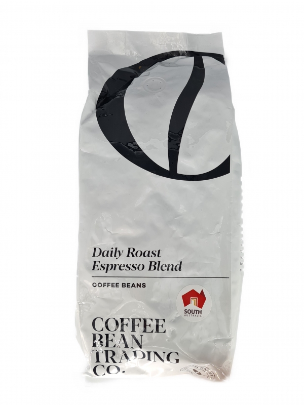 Coffee Bean Trading Co Daily Roast Espresso Blend Beans 1kg