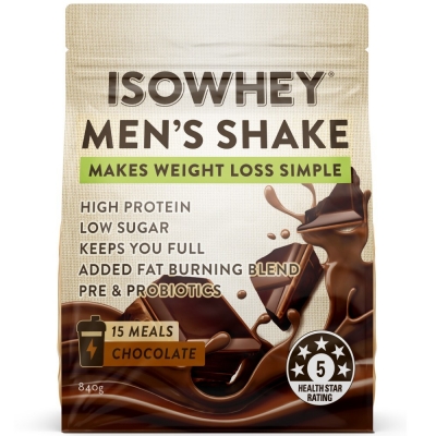 Isowhey Powder Men's Shake Chocolate 840g