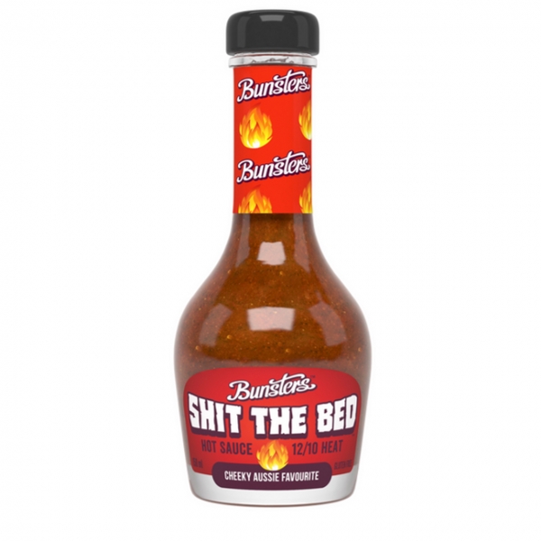 Bunster's STB Hot Sauce Heat 12/10 150ml