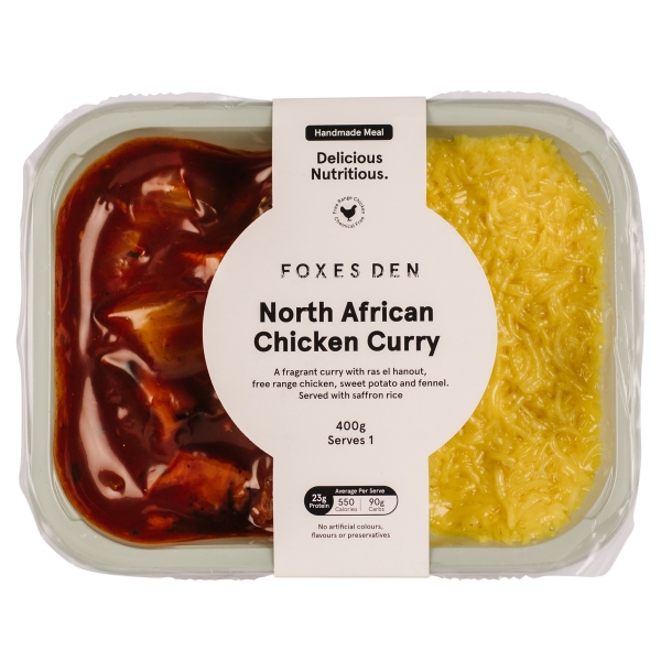 Foxes Den North African Chicken Curry 400g