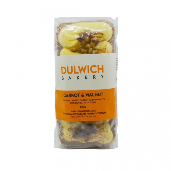 Dulwich Bakery Carrot & Walnut Cake 550g