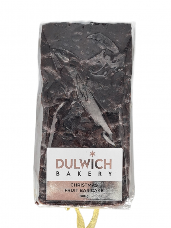 Dulwich Bakery Christmas Fruit Bar Cake 800g