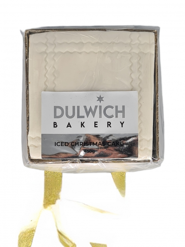 Dulwich Bakery Christmas Fruit Cake Iced 450g