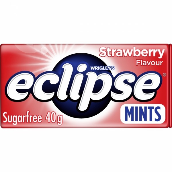 Wrigley's Eclipse Mint Strawberry 40g