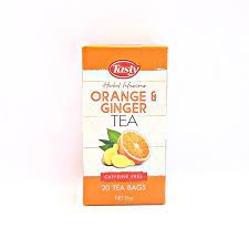 Tasty Tea Bags Orange & Ginger 20 Pack