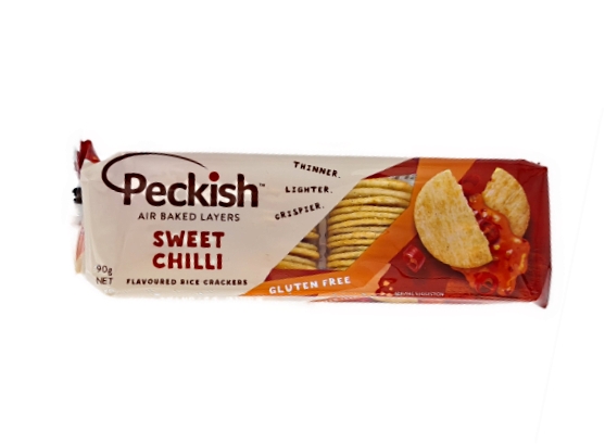 Peckish Rice Crackers Sweet Chilli 90g