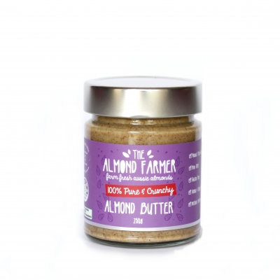 The Almond Farmer Almond Butter Crunchy 250g