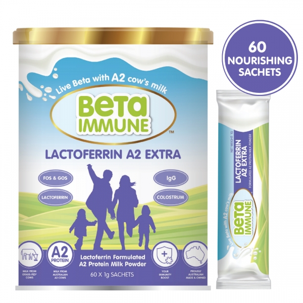 Beta Immune Lactoferrin A2 Extra 60 Sachets 60g