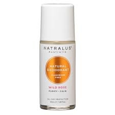 Natralus Natural Deodorant Roll On Wild Rose 50ml