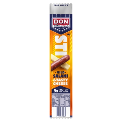 Don Stix Mild Salami & Cheese 40g