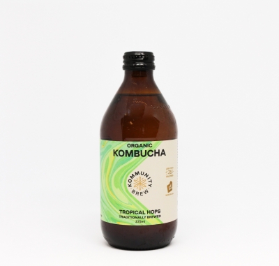 Kommunity Brew Organic Kombucha Tropical Hops 375ml