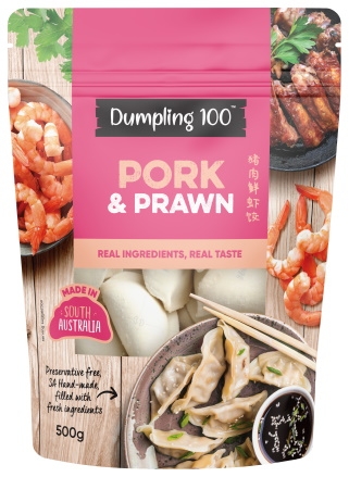 Dumpling 100 Pork & Prawn Dumplings 500g