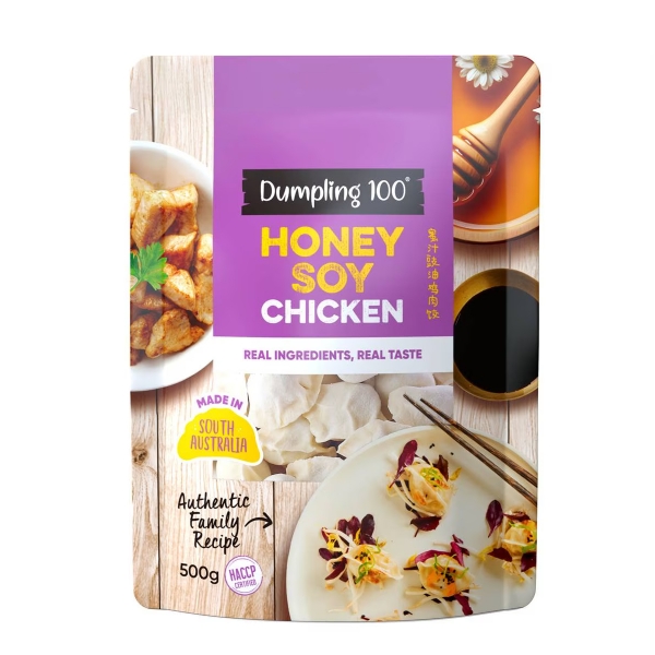 Dumpling 100 Honey Soy Chicken Dumplings 500g