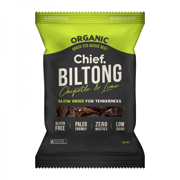 Chief Chipotle & Lime Biltong 30g