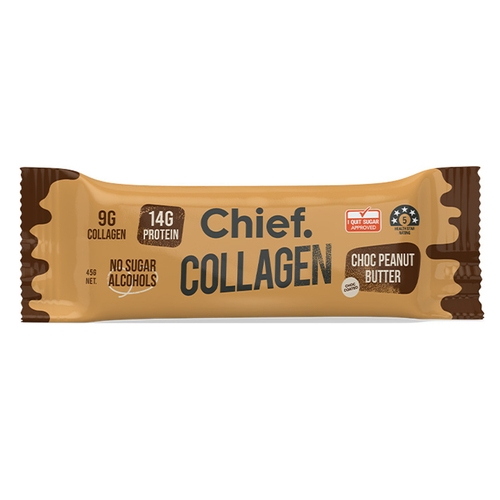 Chief Collagen Protein Bar Peanut Butter Chocolate 45g