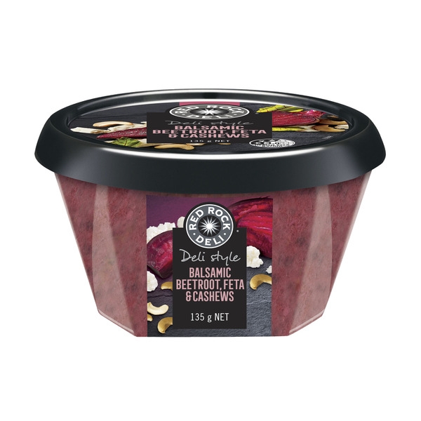 Red Rock Deli Dip Balsamic Beetroot, Feta & Cashews 135g