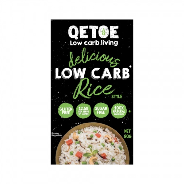 Qetoe Low Carb Rice 80g