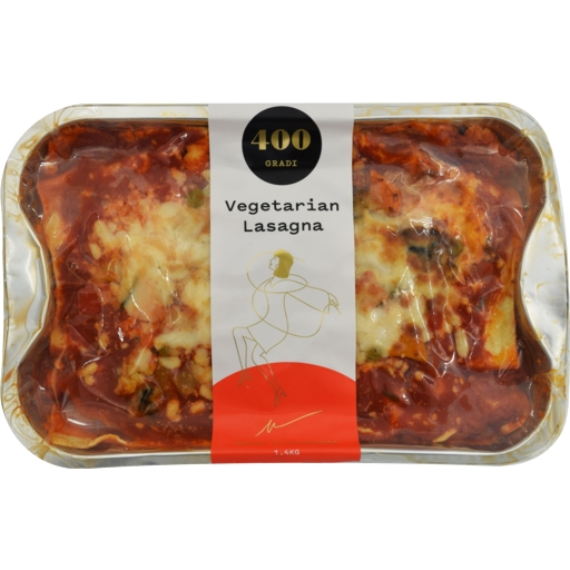 400 Gradi Vegetarian Lasagne 1.4kg