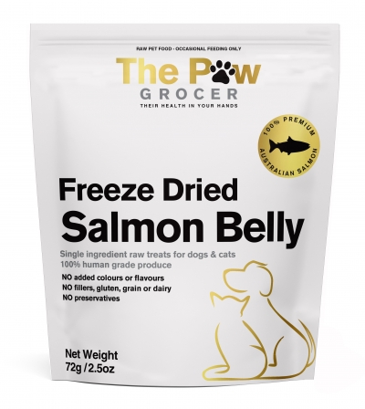 The Paw Grocer Pet Treat Salmon Belly 90g