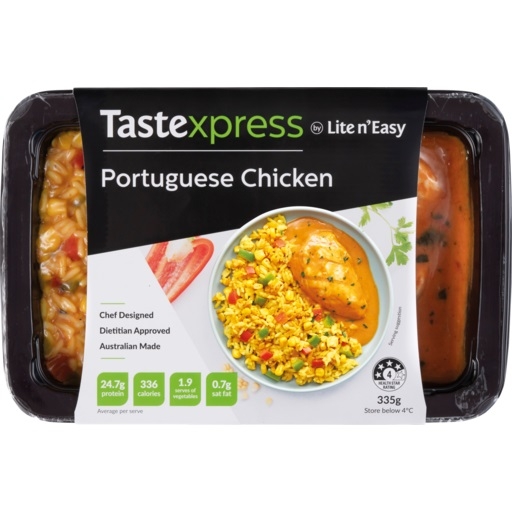 Lite N' Easy Tastexpress Portuguese Chicken 335g