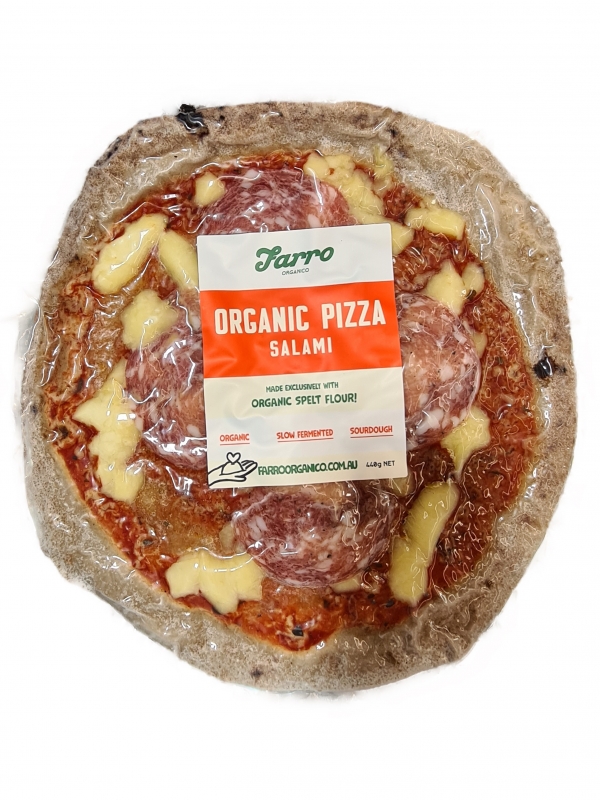 Farro Organic Spelt Pizza Salami 10 Inch 434g