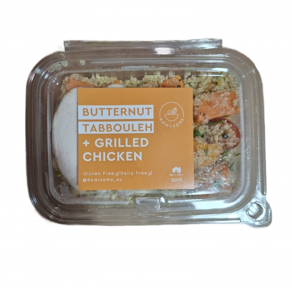 Bowlsome Grilled Chicken Butternut Tabbouleh 350g