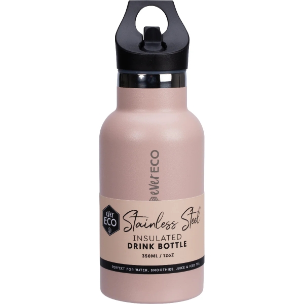 Ever Eco Insulated Steel Bottle Rose 350ml