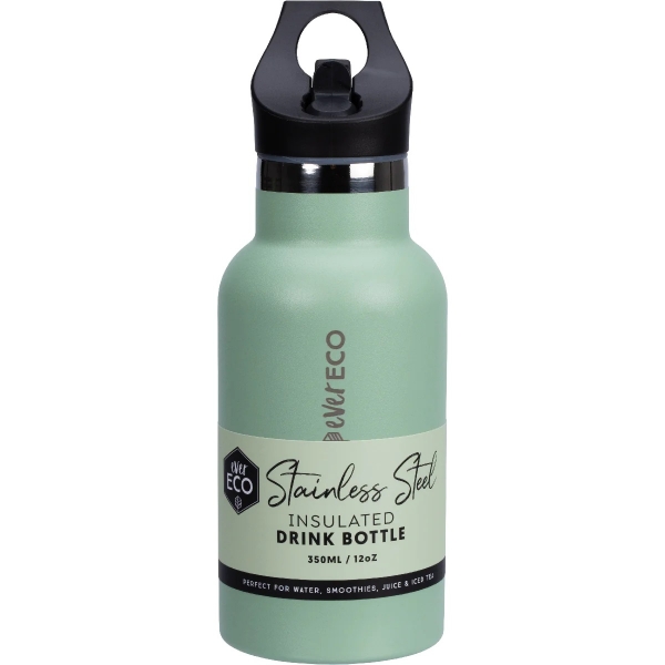 Ever Eco Insulated Stainless Steel Bottle Sage 350ml