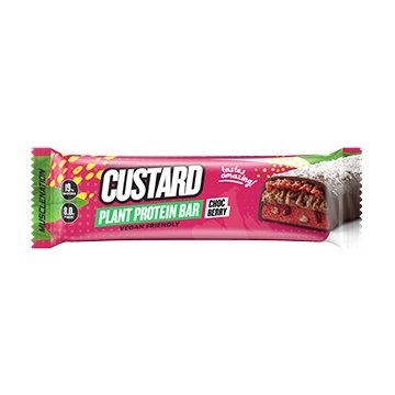 Muscle Nation Custard Plant Protein Bar Berry 50g