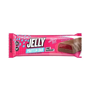 Muscle Nation Jelly Protein Bar Choc Raspberry 40g