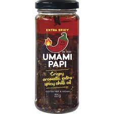 Umami Papi Chilli Oil Extra Spicy 225g