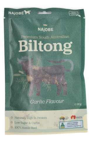 Najobe Biltong Garlic 90g