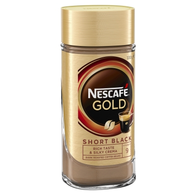 Nescafe Gold Short Black Intensity 9 100g