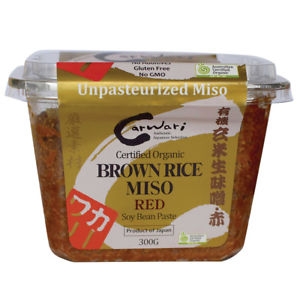 Carwari Organic Brown Rice Red Miso 300g