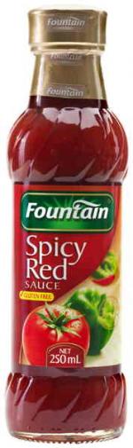 Fountain Sauce Red Spicy 250ml