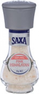 Saxa Salt Grinder Pink 95g