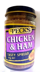 Pecks Chicken & Ham Spread 125g