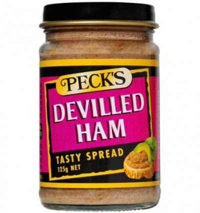 Pecks Ham Spread Devilled 125g