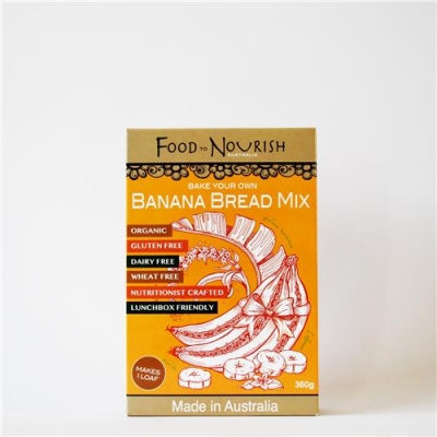 Food to Nourish Banana Bread Mix 360g