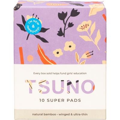 Tsuno Natural Bamboo Pads Super 10 Pack