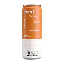 Freed Sparkling Iced Tea Orange & Passionfruit 330ml (Wellbeing)