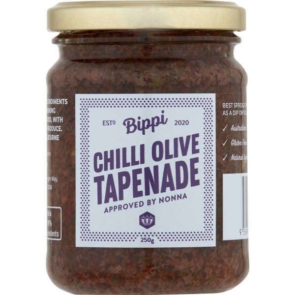 Bippi Italian Chilli Olive Tapenade 250g