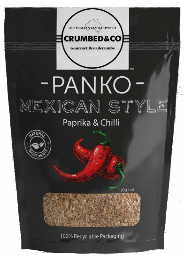 Crumbed & Co Mexican Style Panko Crumbs 120g