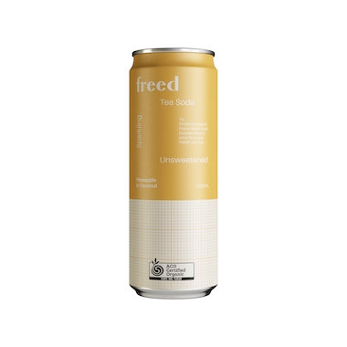 Freed Sparkling Tea Soda Pineapple & Coconut 330ml (Wellbeing)