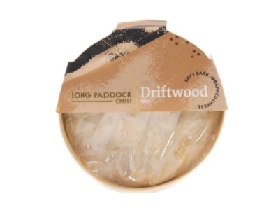 Long Paddock Cheese Driftwood 180g