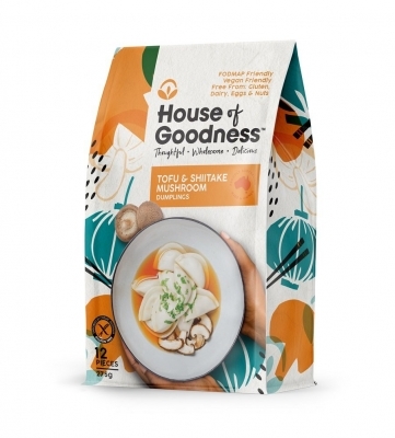 House Of Goodness Dumplings Tofu & Shiitake Mushroom 275g