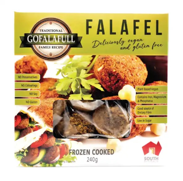 GoFalafull Frozen Falafel Cooked Gluten Free 240g